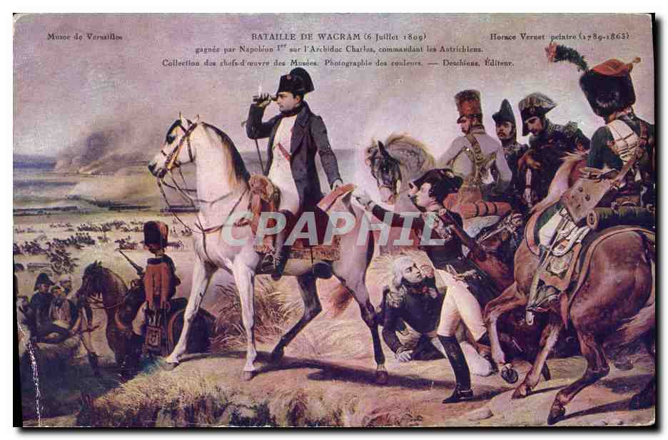 CPA Histoire Napoleon 1er Bataille de Wagram
