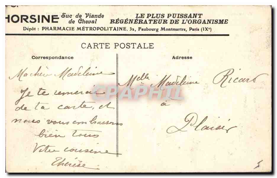 CPA Histoire Napoleon 1er Gosse Napoleon recoit la Reine de Prusse a Tilsitt 6 juillet 1807 Musee de Versailles — Rückseite