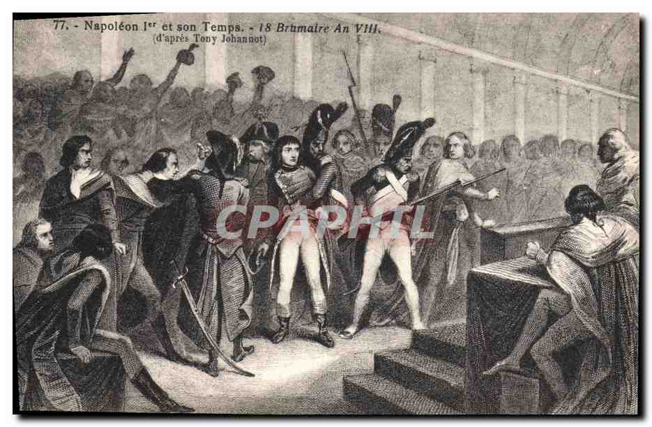 CPA Histoire Napoleon 1er 18 Brumaire