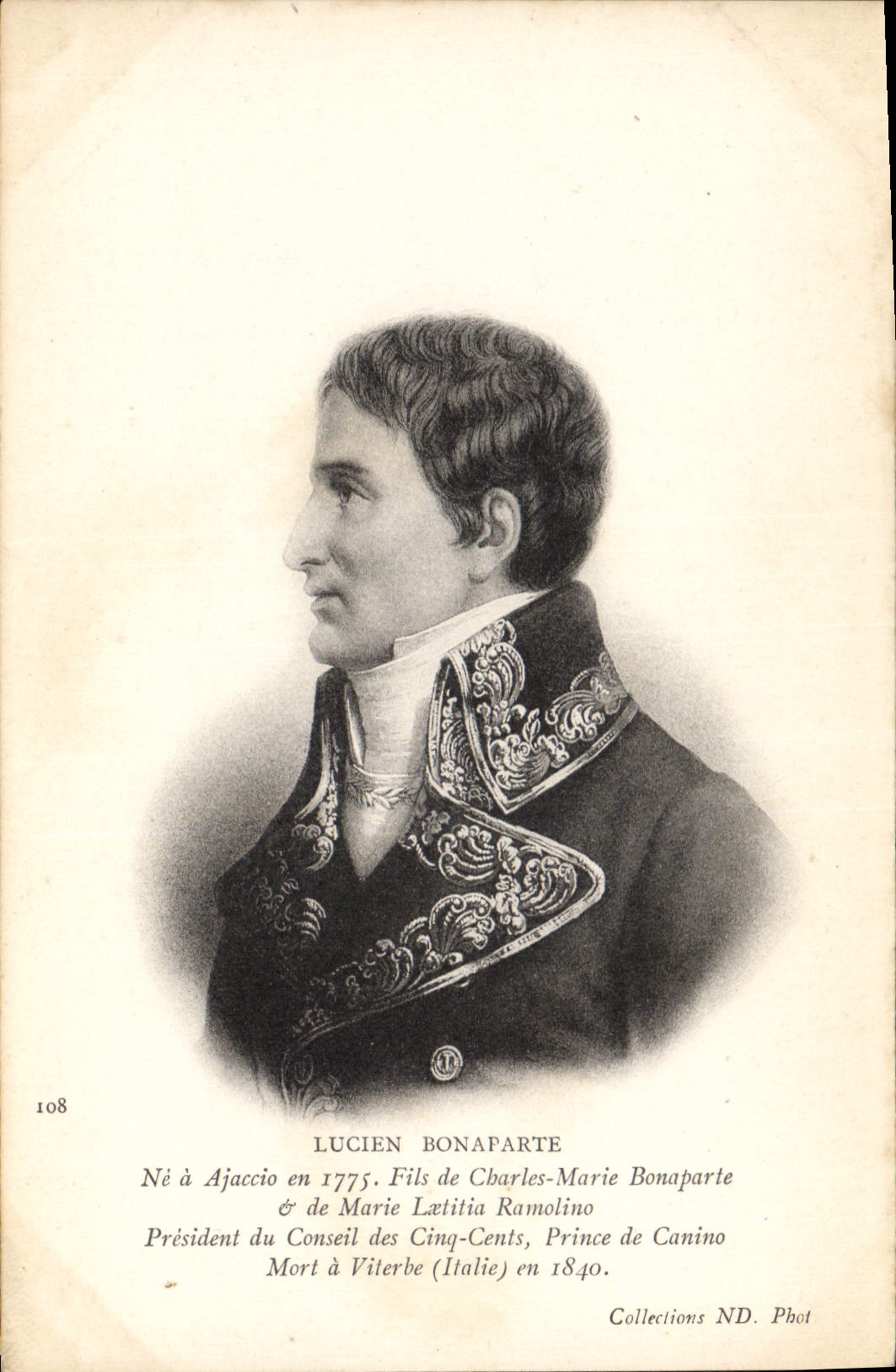 CPA Histoire Napoleon 1er Lucien Bonaparte 