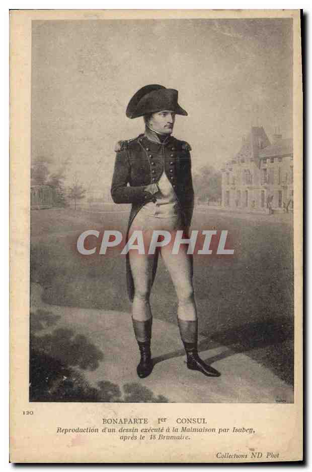 CPA Histoire Napoleon 1er Bonaparte Premier Consul