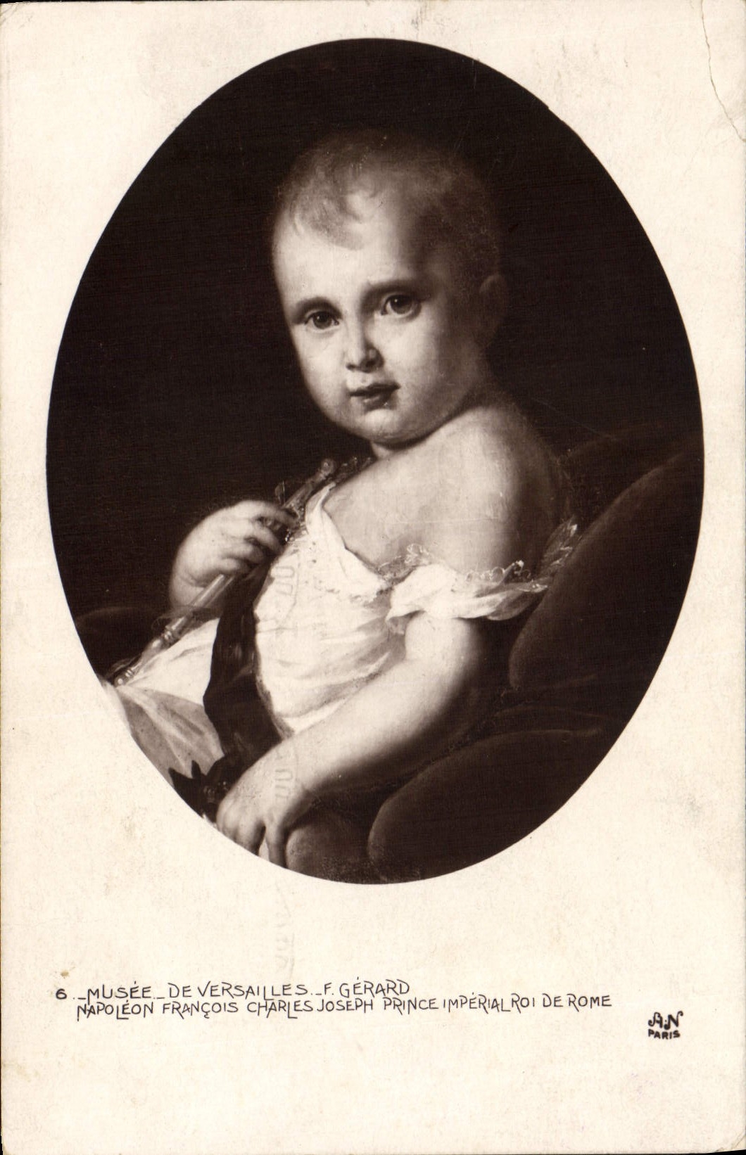 CPA Histoire Napoleon 1er Musee de Versailles Gerard Napoleon Francois Charles Joseph Prince Imperial Roi de Rome