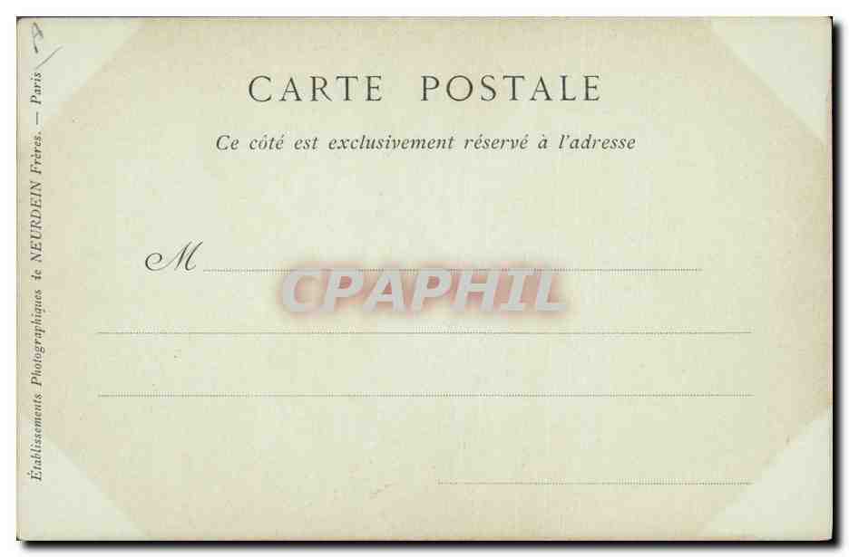 CPA Veronese Peintre italien — Verso