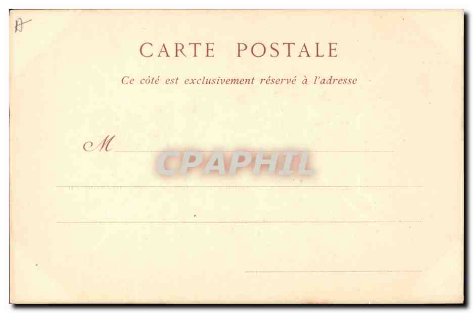 CPA Marie Therese Reine de France Fille de Philippe IV d'Espagne Femme de Louis XIV — Verso