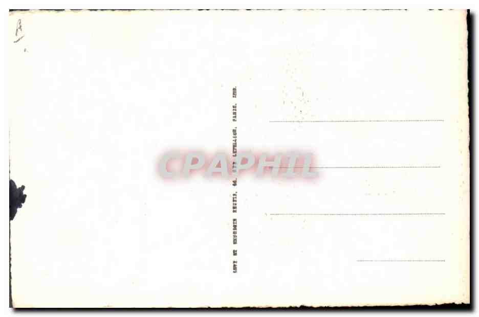 CPA Henri IV Roi de France — Back