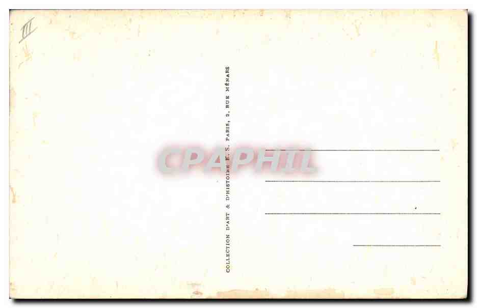 CPA Marquise de Maintenon Francoise d'Aubigne  — Verso