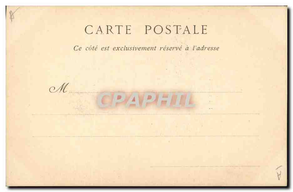 CPA Louis XII Roi de France — Verso