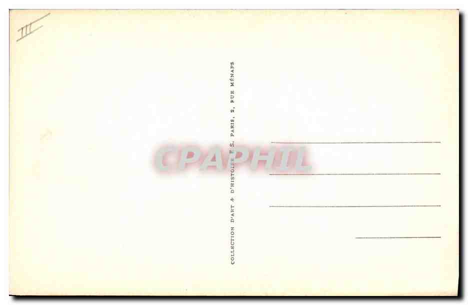 CPA Ninon de Lenclos Anne dite — Verso