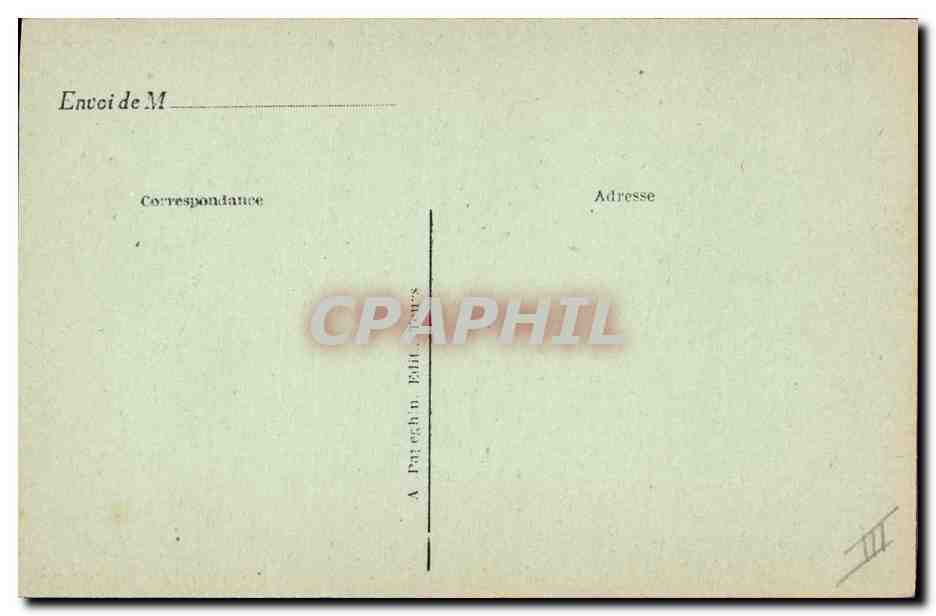 CPA Henri III Roi de France — Verso