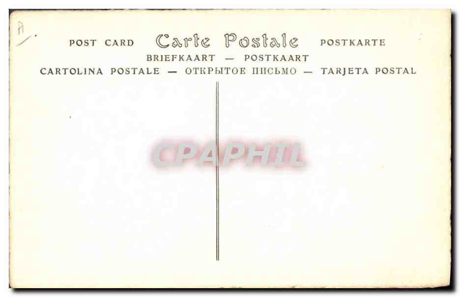 CPA Louis VIII Le Lion Roi de France — Verso