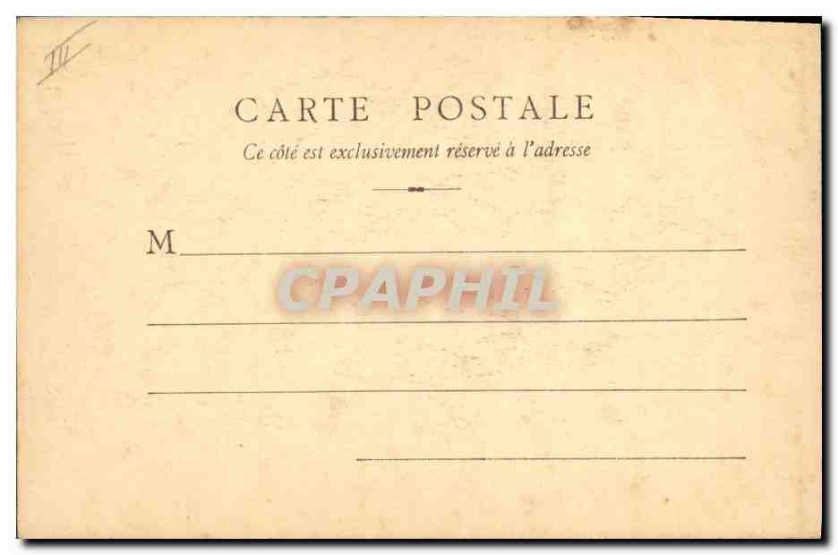 CPA Jean Sans Peur  — Verso