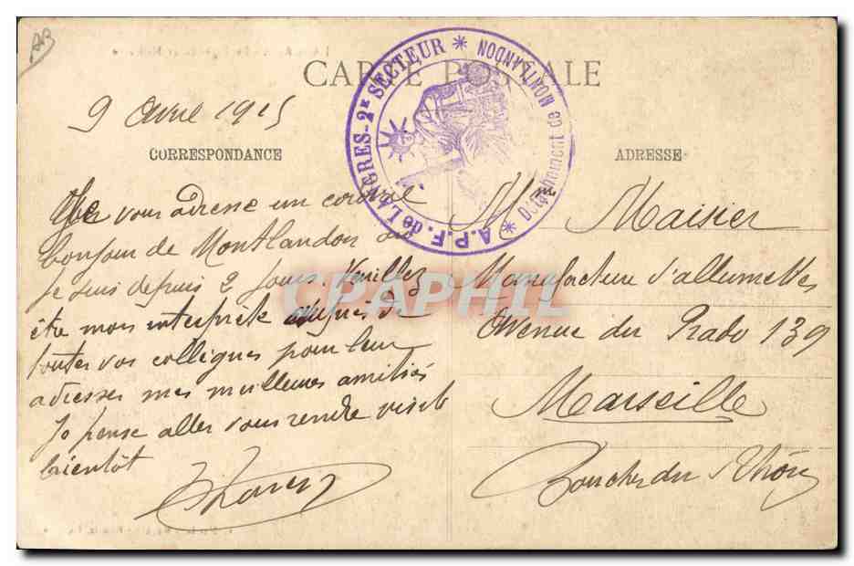 Langres - Le Pigeonnier Militaire — Magasins Réunis, Langres — Achterkant
