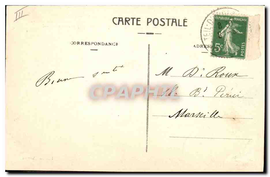 Le Teil - Le Pigeonnier - Ruines d'un Château-Fort du XIIe siècle — Reverso