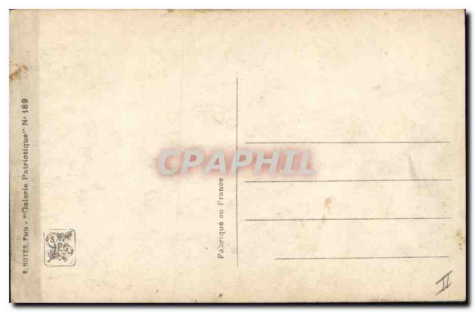 CPA Militaria Zouaves Mais tirez donc les gars ! — Rückseite