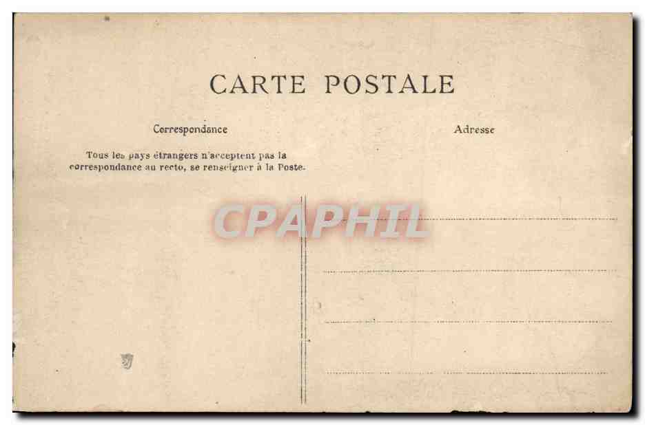 CPA Militaria Algerie Campement de la musique des Zouaves aux manoeuvres — Rückseite