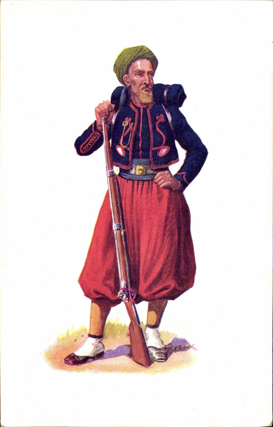 Zouave — Algérie — Musée Marechal Franchet d'Esperey, Paris