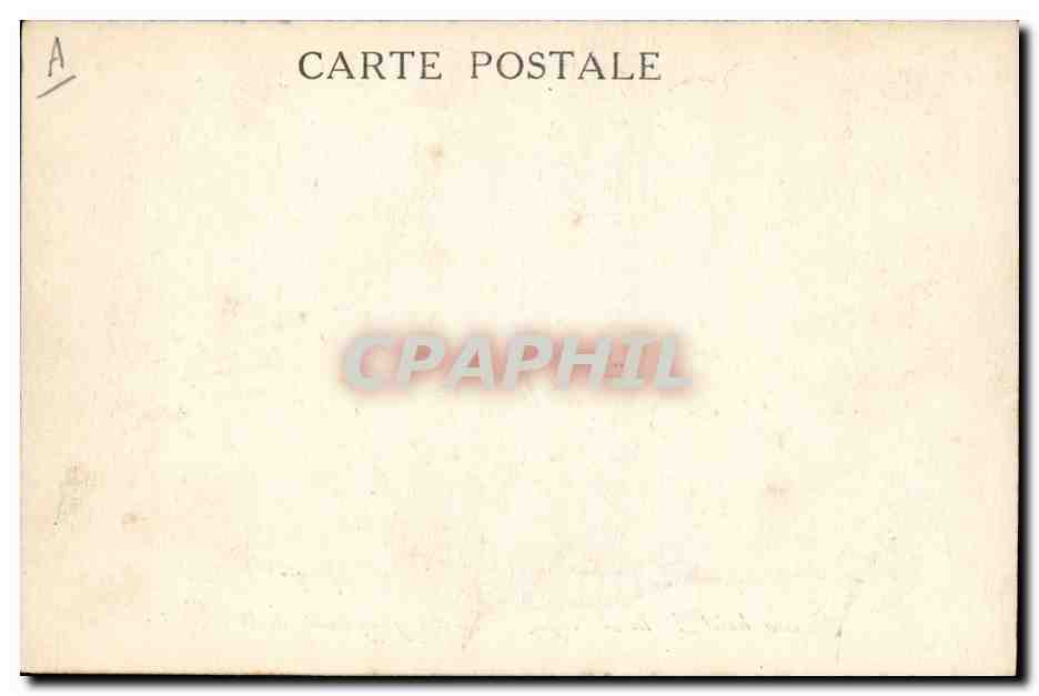 CPA Militaria Zouave Napoleon 1er — Rückseite