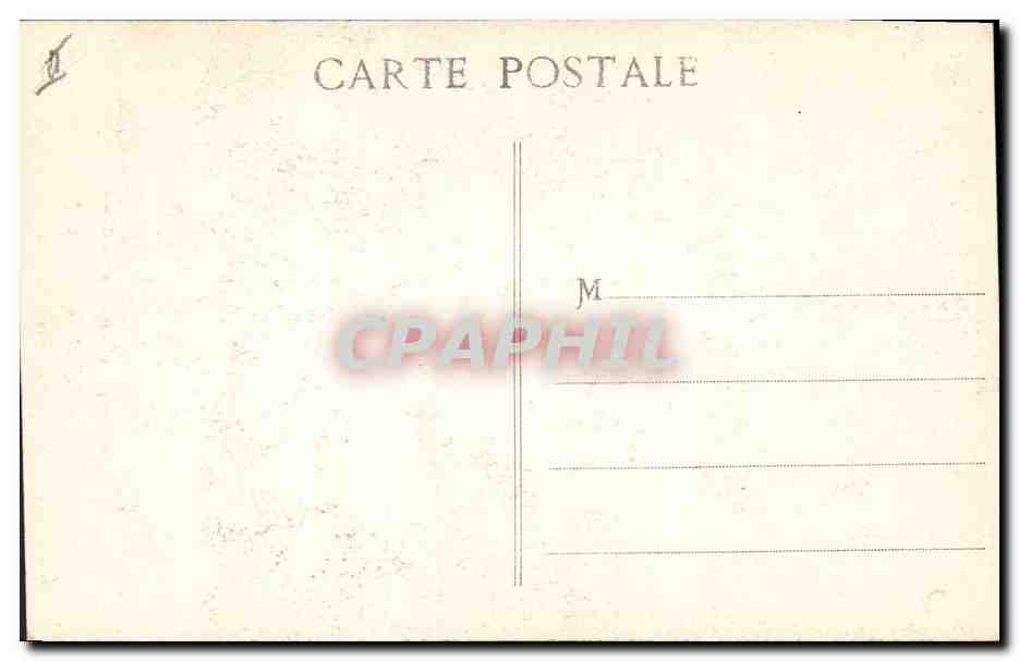 CPA Militaria Ma Triple Entente Zouave — Rückseite