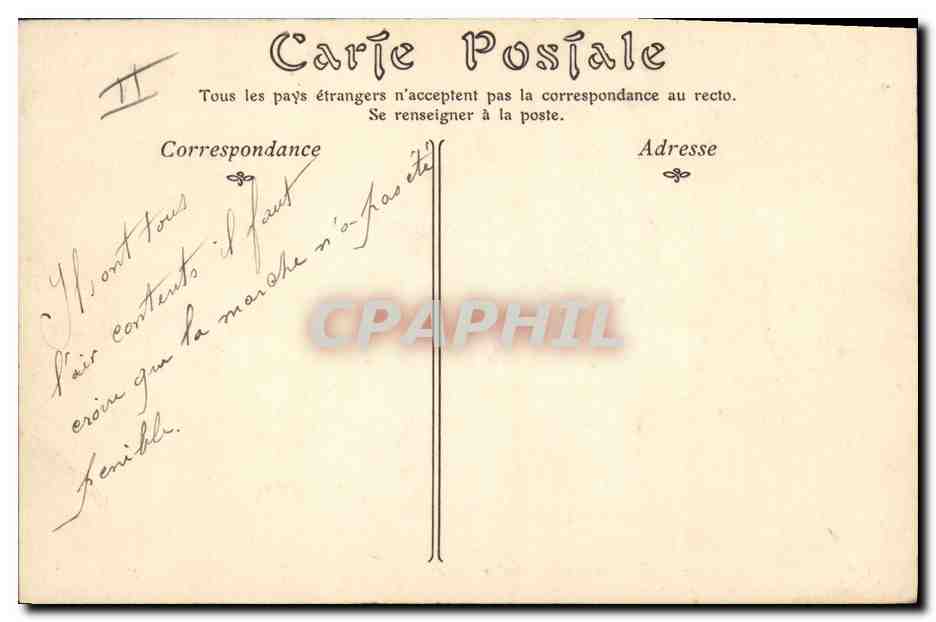 CPA Militaria Zouaves en tenue de campagne  — Rückseite