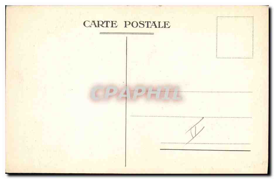 CPA Fantaisie Lune Enfant Bonne annee — Rückseite