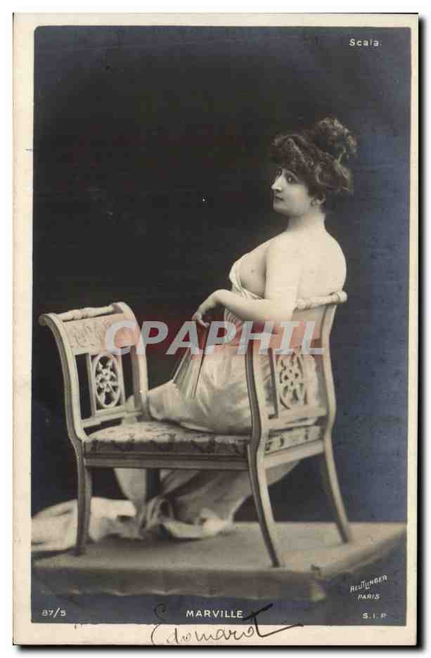 Madame Marville — Portrait de femme assise — Reuflinger Paris S.I.P. n°87/5