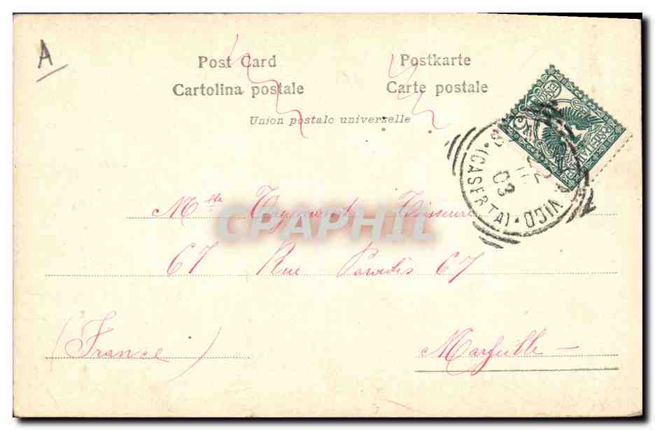 Lina Maggi (Jebbel) — scène de 'Germania - Epilogo' — ALTEROCCAS-TERPIL n°2837 — Verso