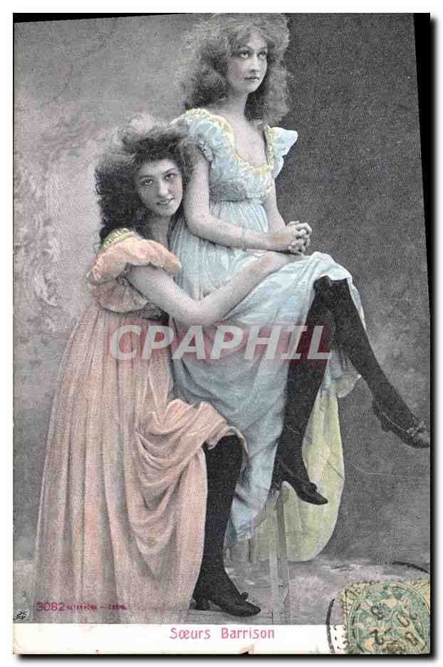 Sœurs Barrison — Portrait de deux jeunes femmes — Éditeur : Altamira, n° 3082
