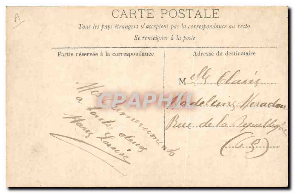 Dame en robe bleue à traîne — Demongeay — Reutlinger, Paris, n° 934 — Reverso