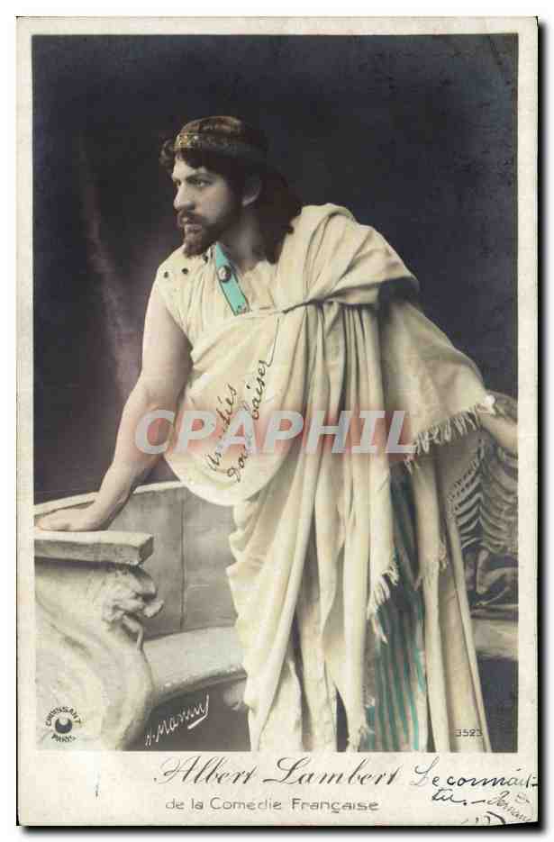 CPA Theatre Albert Lambert de la Comedie Francaise Paris 