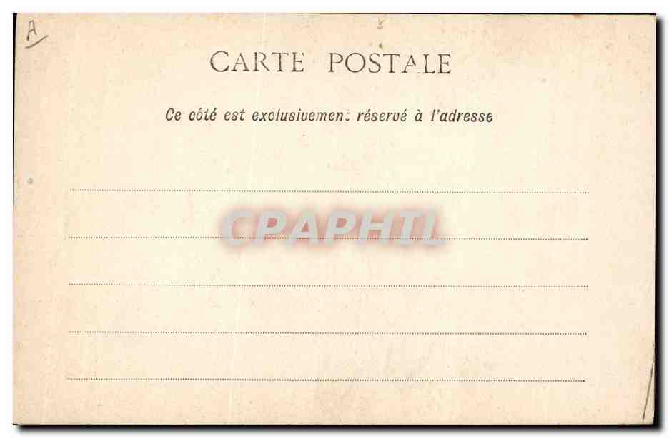 Marquuerite Labady — Portrait de profil — Collection Artistique du VIN DÉSILES, G.P. Paris — Achterkant