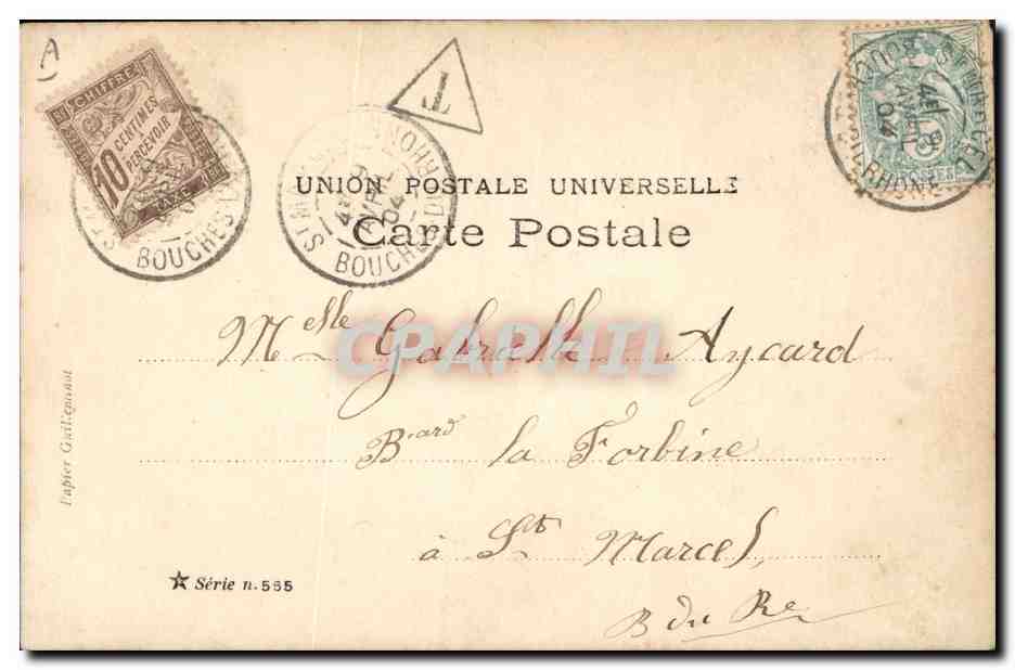 CPA Femme Theatre Faust et Mephisto Folies Bergere Paris Diable — Verso