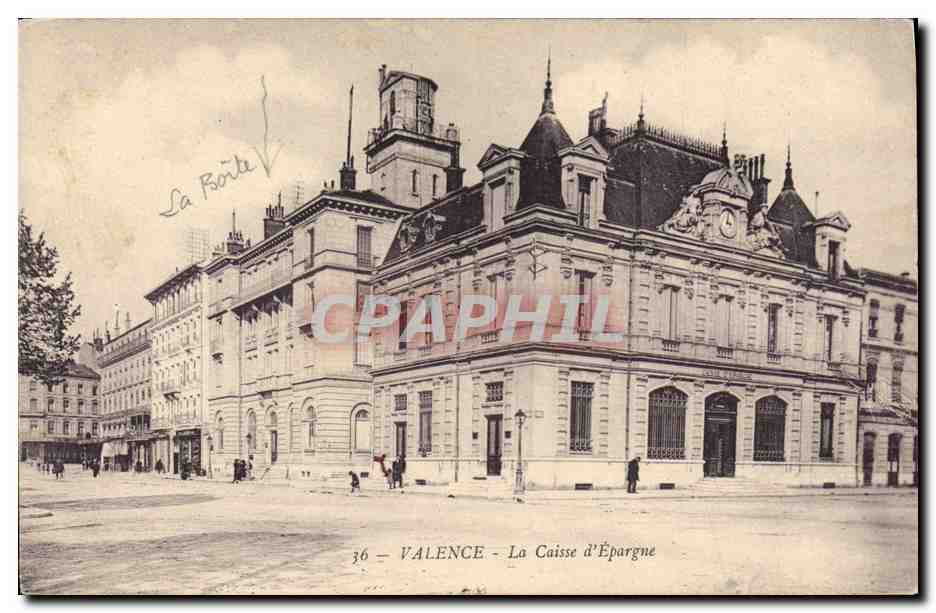 CPA Banque Caisse d'Epargne Valence 