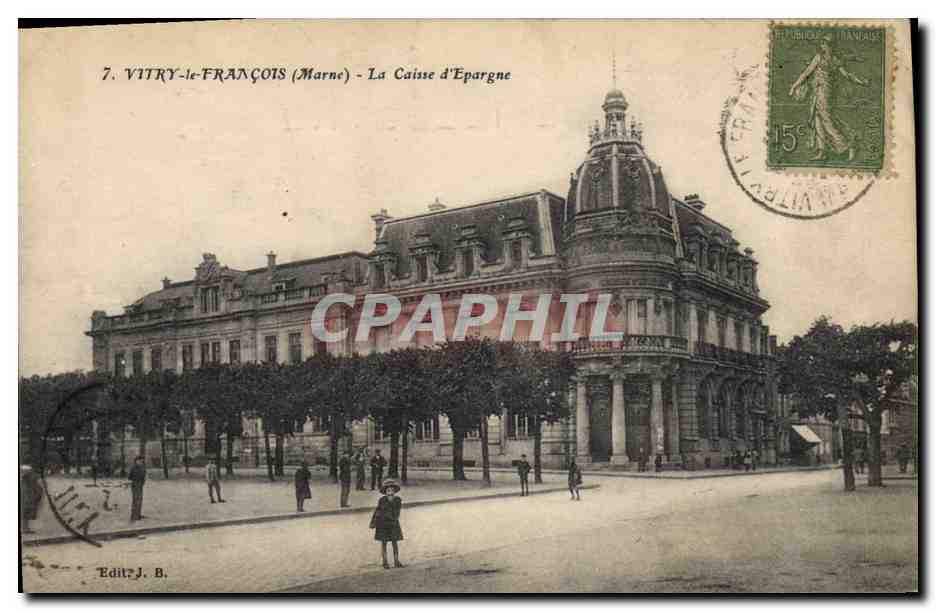 CPA Banque Caisse d'Epargne Vitry le Francois 