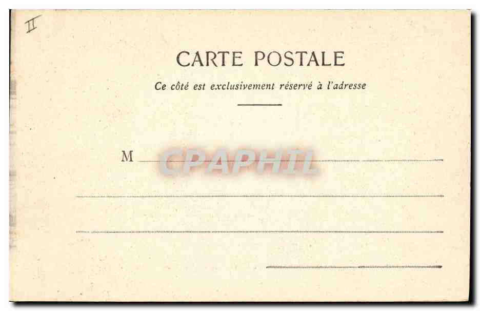 CPA Banque Valence Hotel de la Caisse d'Epargne  — Verso