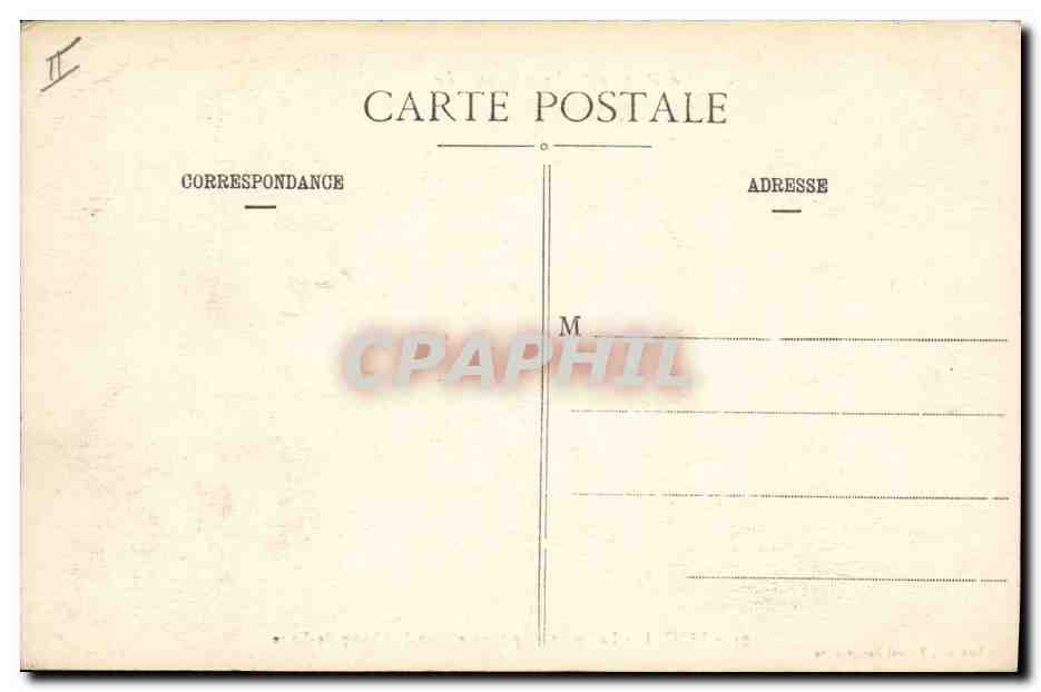 CPA Banque Vesoul La Caisse d'Epargne et Rue du Champ de Foire — Rückseite