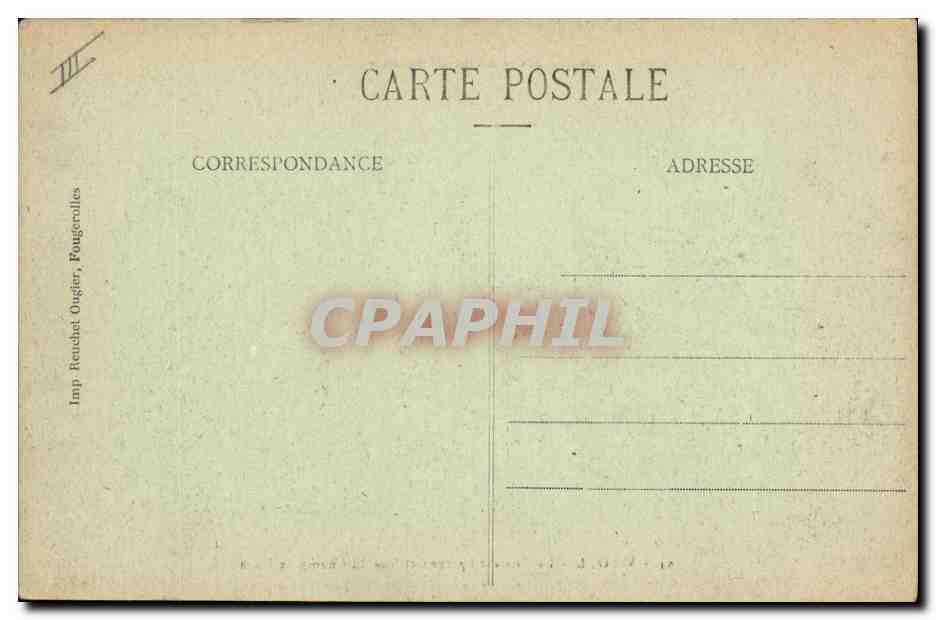 CPA Banque Vesoul La Caisse d'Epargne et Rue du Champ de Foire  — Rückseite