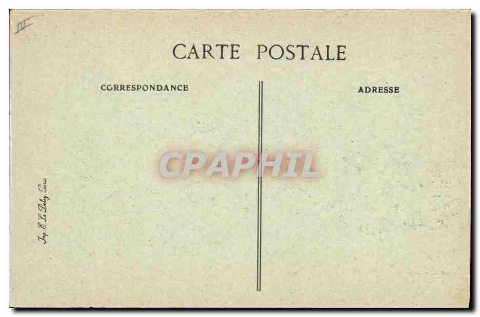 CPA Banque Vitry le Francois Caisse d'Epargne et la Poste — Rückseite