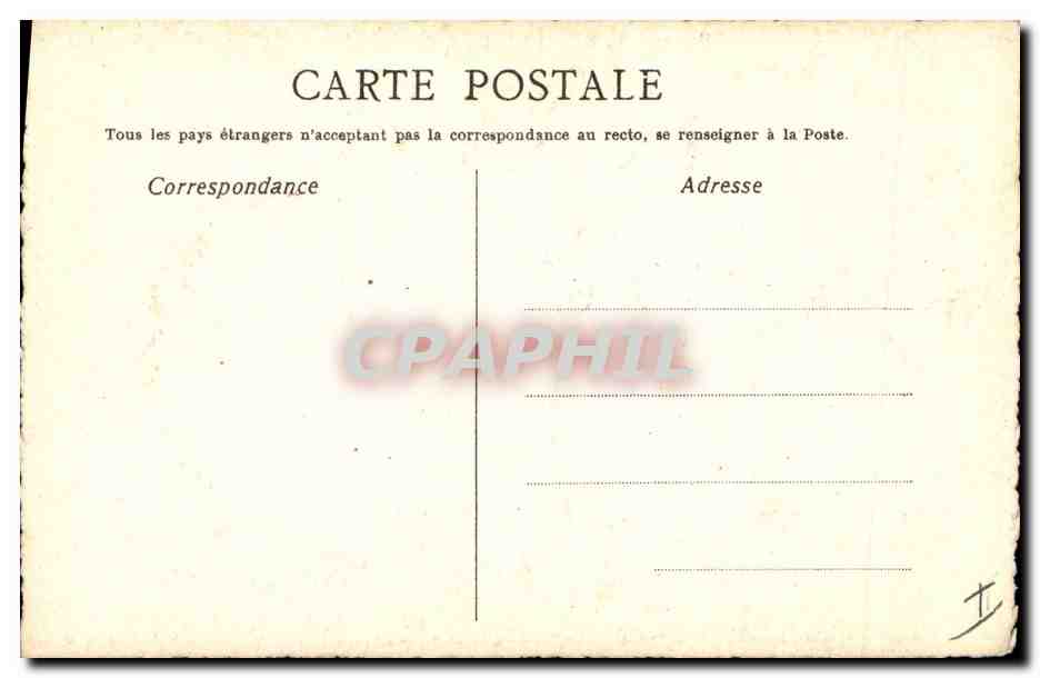 CPA (dessin a la main)  — Rückseite