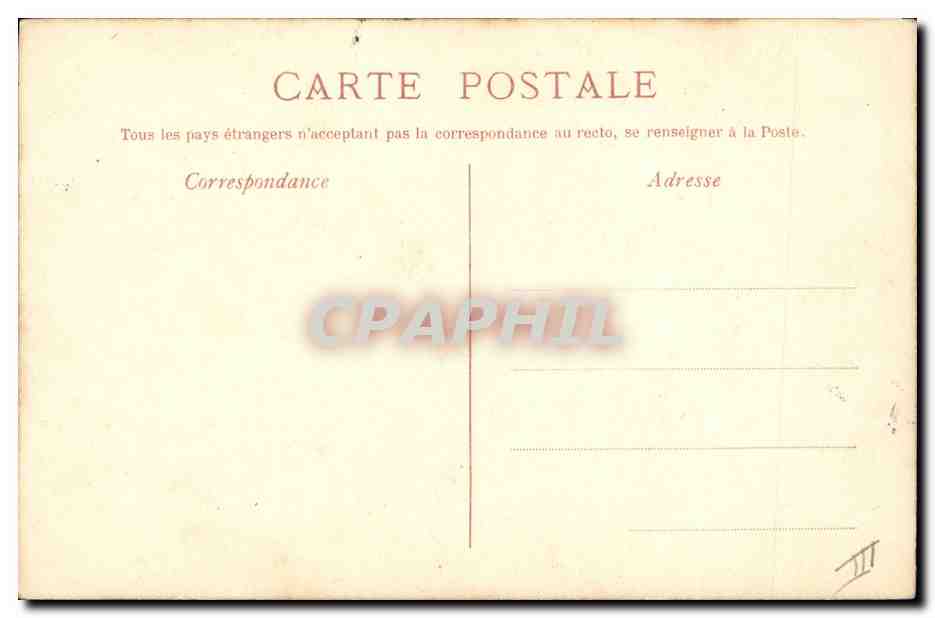 CPA (dessin a la main)  — Rückseite