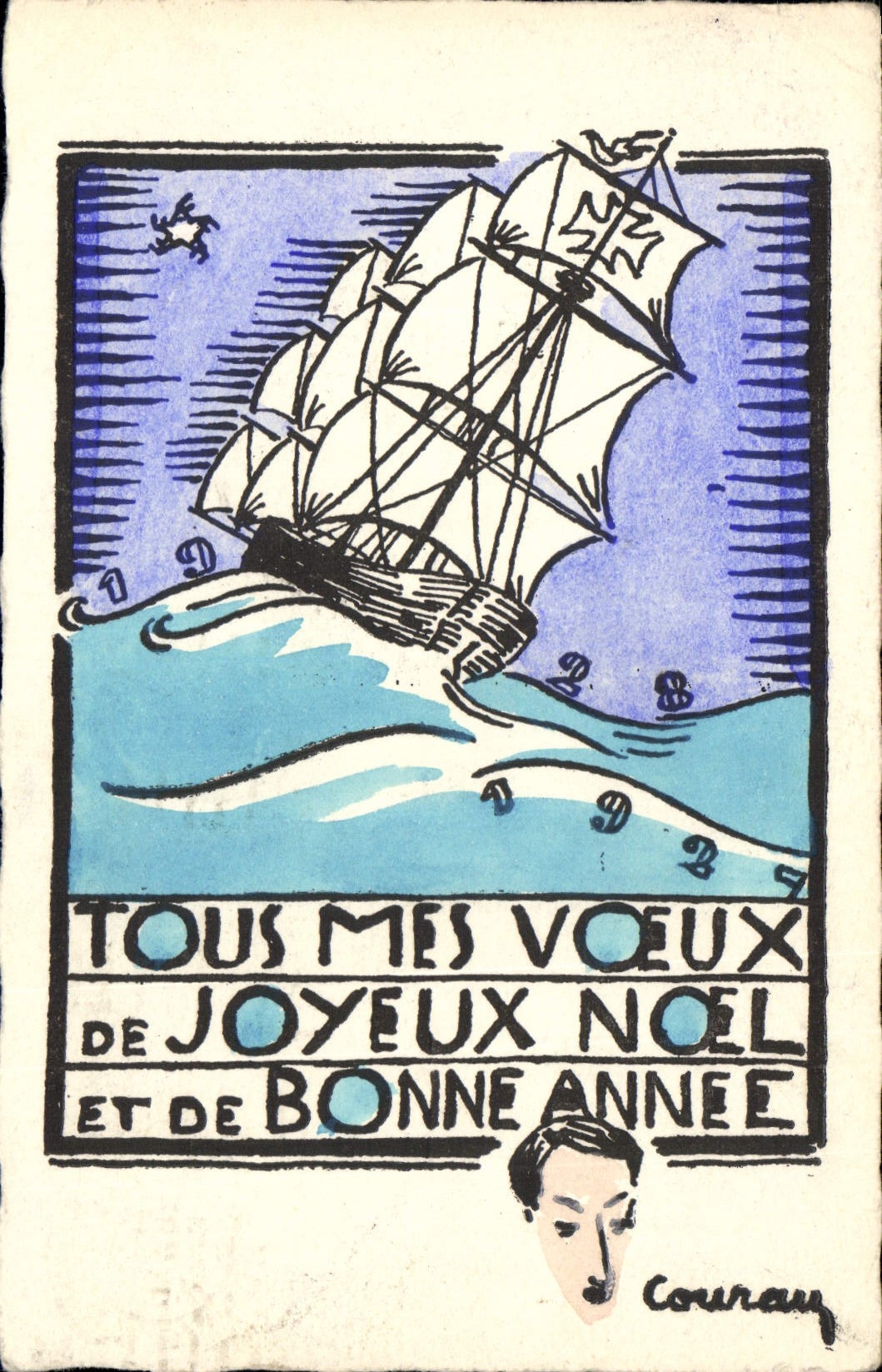 CPA Bateau 