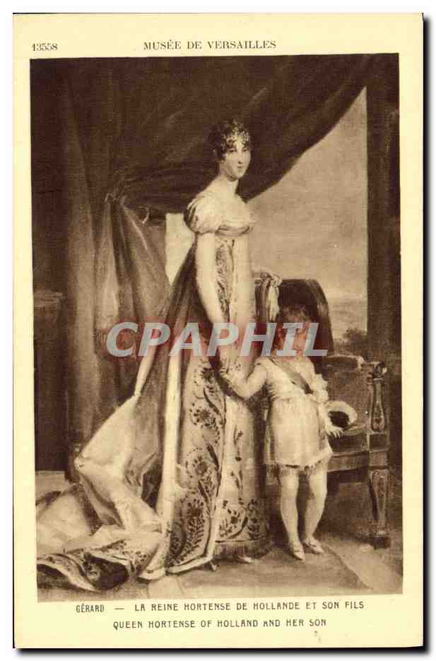 CPA Napoleon 1er Musee de Versailles La reine Hortense de Hollande et son fils Gerard
