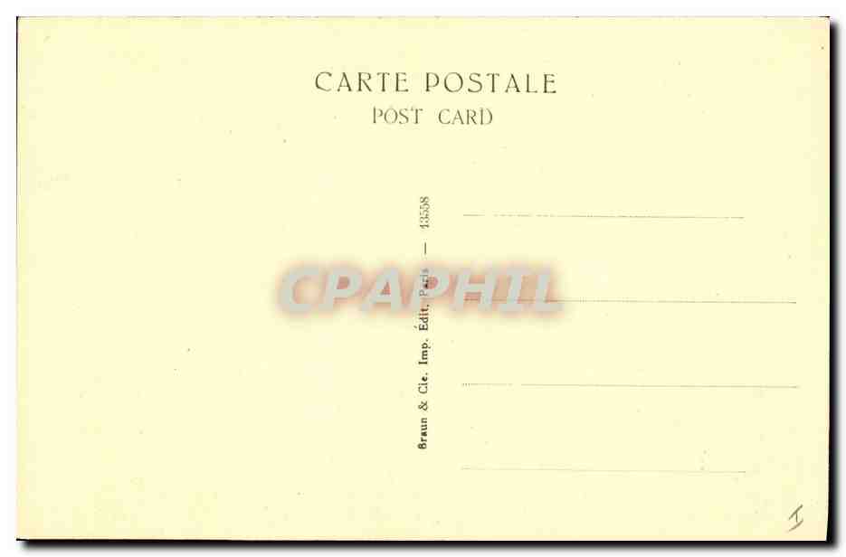 CPA Napoleon 1er Musee de Versailles La reine Hortense de Hollande et son fils Gerard — Rückseite