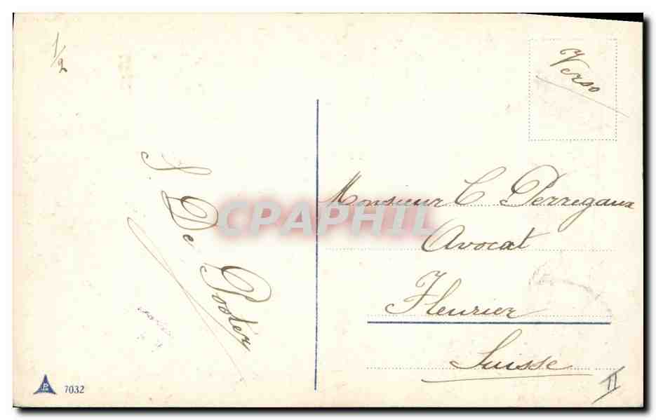 CPA Napoleon 1er  — Rückseite