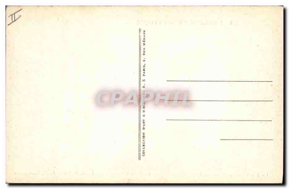 CPA Napoleon 1er Le tombeau de Napoleon a Sainte Helene au fond du Val des Geraniums — Rückseite