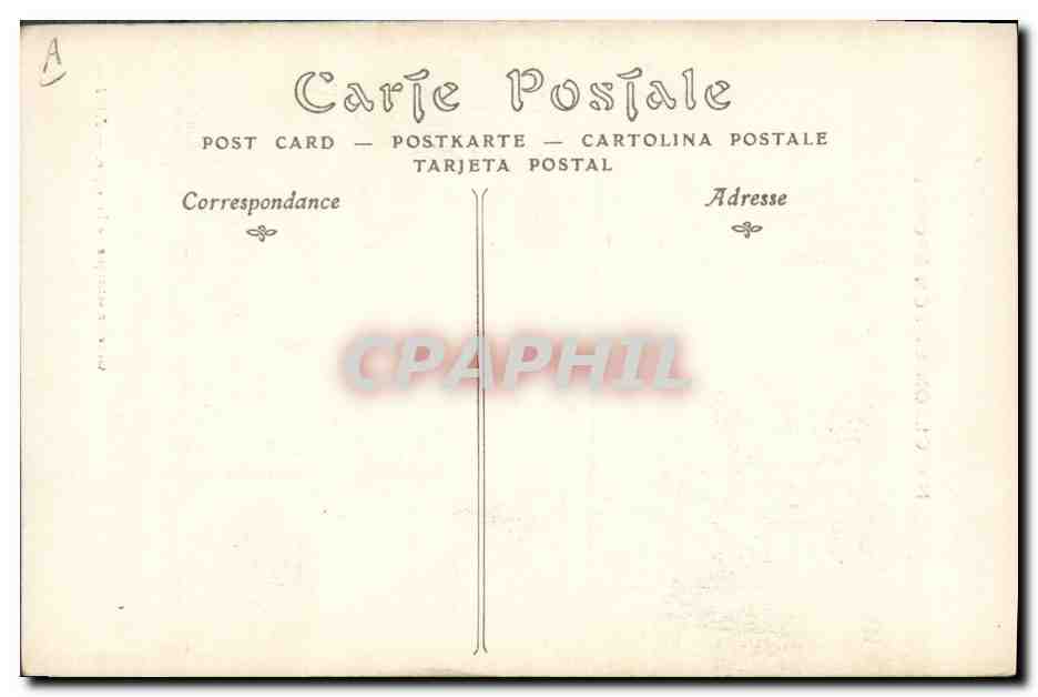 CPA Napoleon 1er Mieux Vaut tard que jamais — Verso