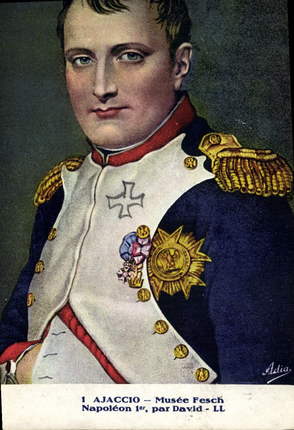 CPA Napoleon 1er Ajaccio Musee Fesch David