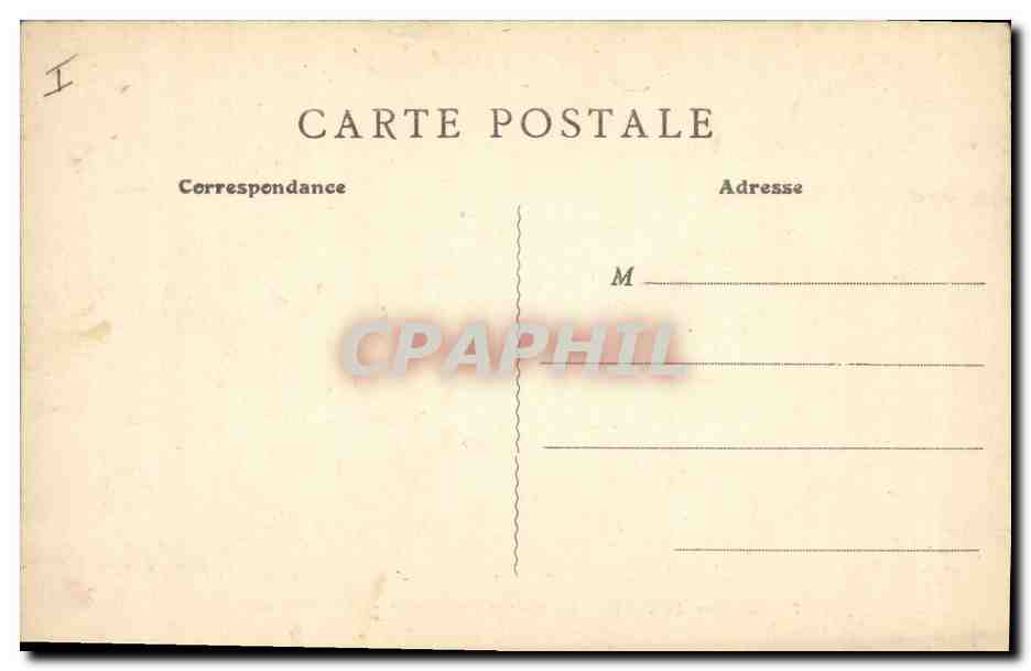 CPA Napoleon 1er Musee de Fixin La sentinelle endormie — Rückseite
