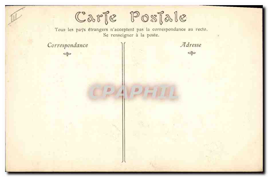 CPA Duc de Reichstadt Napoleon II — Verso