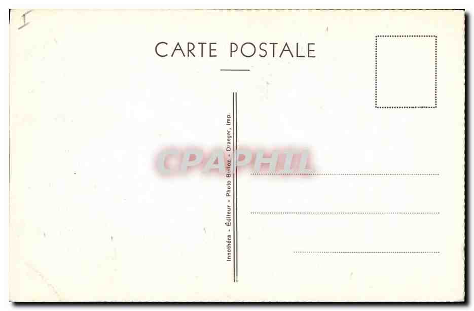 CPA Francois 1er Roi de France — Verso