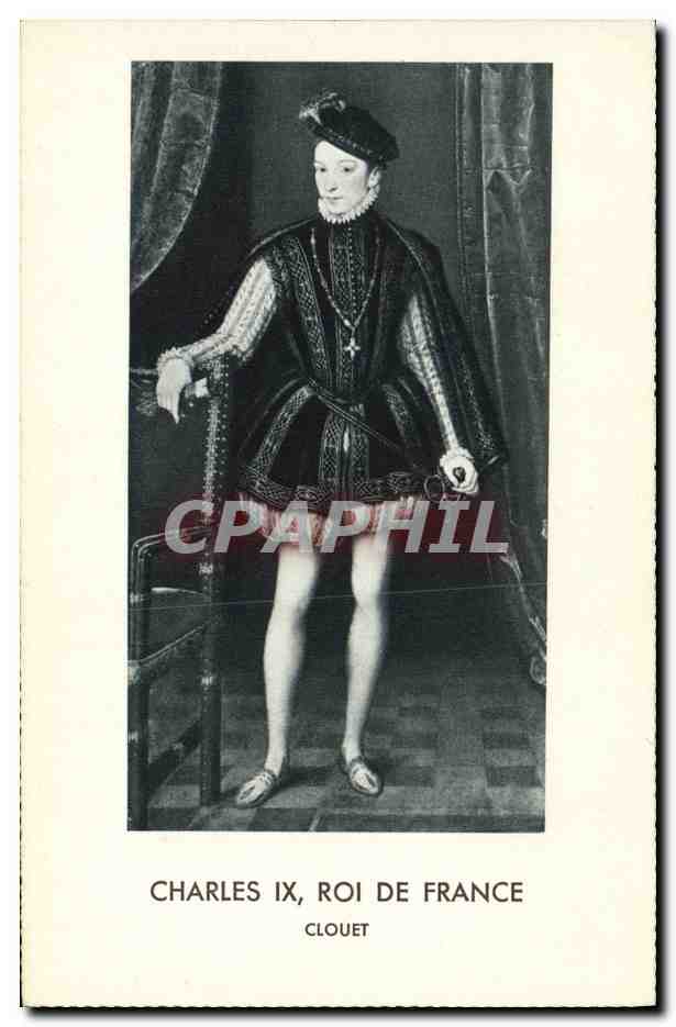 CPA Charles IX Roi de France Clouet